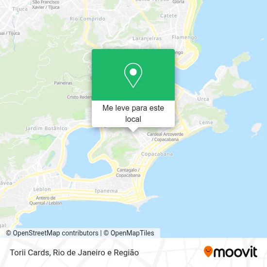 Torii Cards mapa