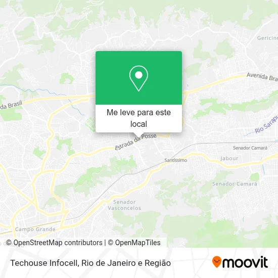 Techouse Infocell mapa