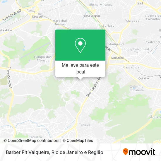 Barber Fit Valqueire mapa