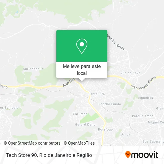 Tech Store 90 mapa