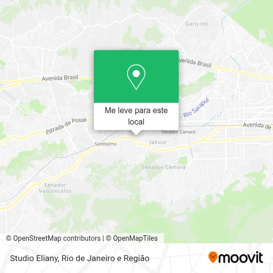 Studio Eliany mapa