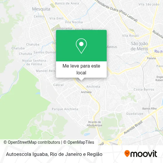 Autoescola Iguaba mapa