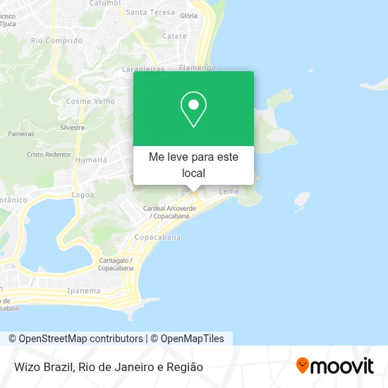 Wizo Brazil mapa