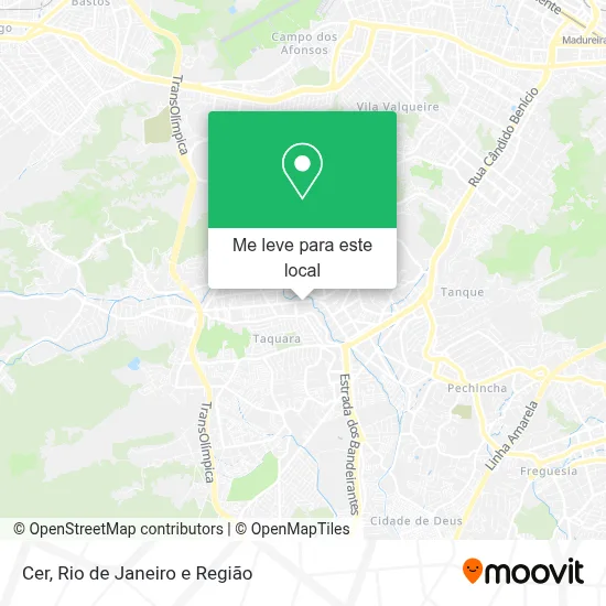 Cer mapa