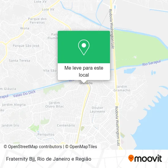 Fraternity Bjj mapa