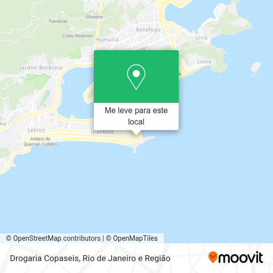 Drogaria Copaseis mapa