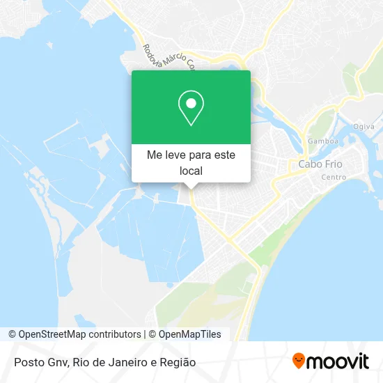 Posto Gnv mapa