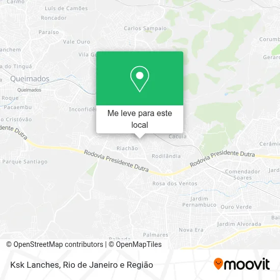 Ksk Lanches mapa