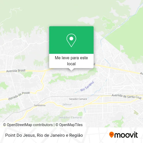 Point Do Jesus mapa
