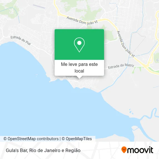 Gula's Bar mapa