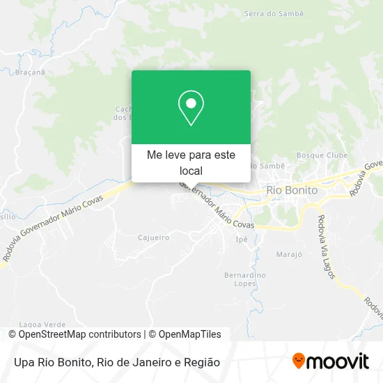 Upa Rio Bonito mapa