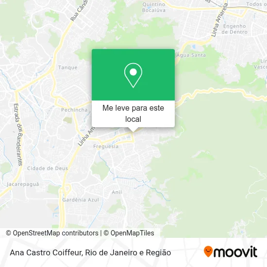 Ana Castro Coiffeur mapa