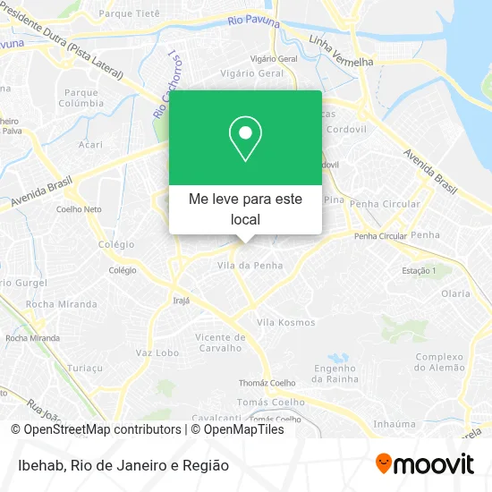 Ibehab mapa