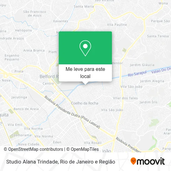 Studio Alana Trindade mapa