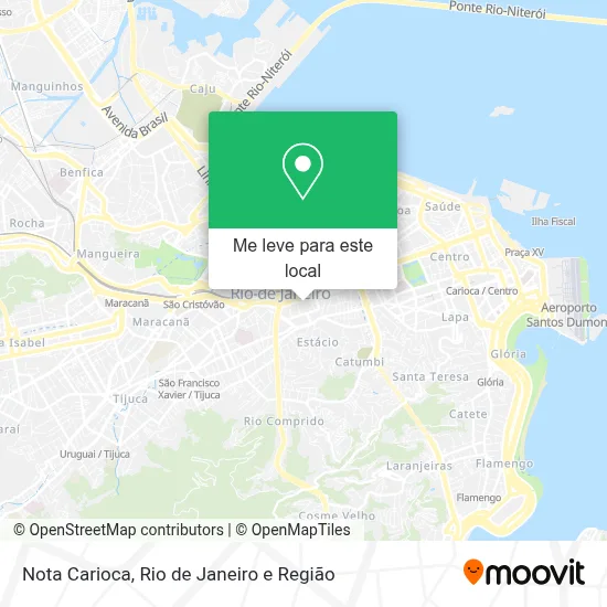 Nota Carioca mapa