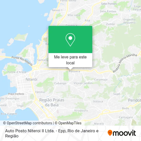 Auto Posto Niteroi II Ltda. - Epp mapa