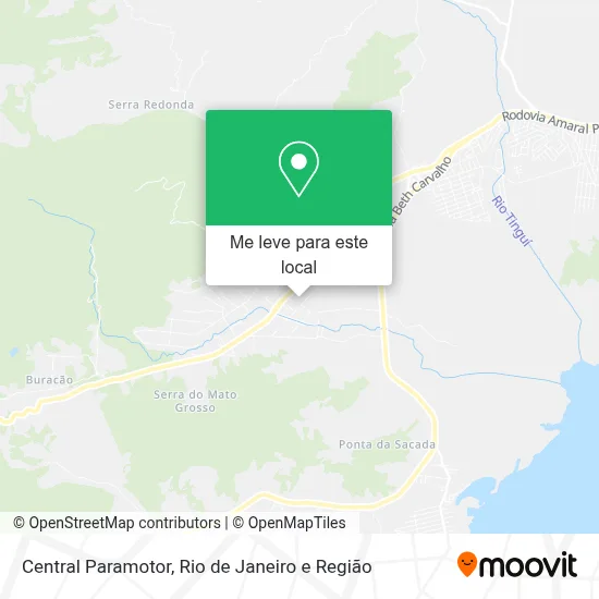 Central Paramotor mapa