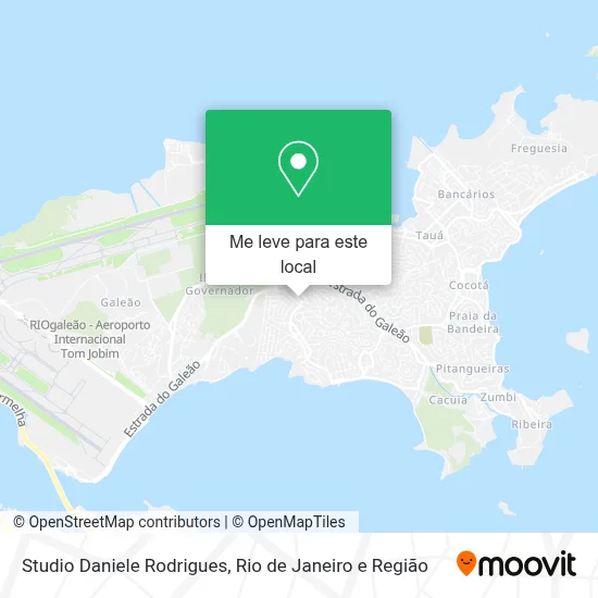 Studio Daniele Rodrigues mapa