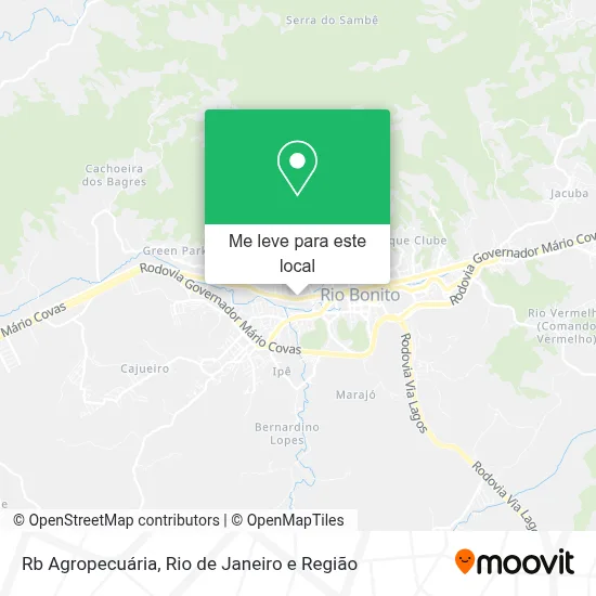 Rb Agropecuária mapa