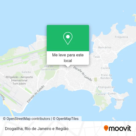 Drogailha mapa