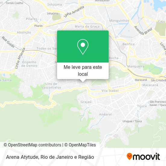 Arena Atytude mapa