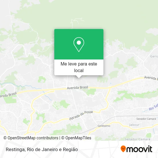 Restinga mapa