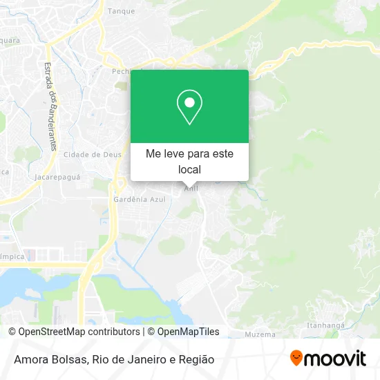 Amora Bolsas mapa