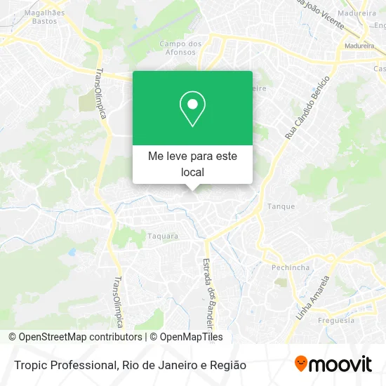 Tropic Professional mapa