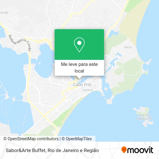 Sabor&Arte Buffet mapa