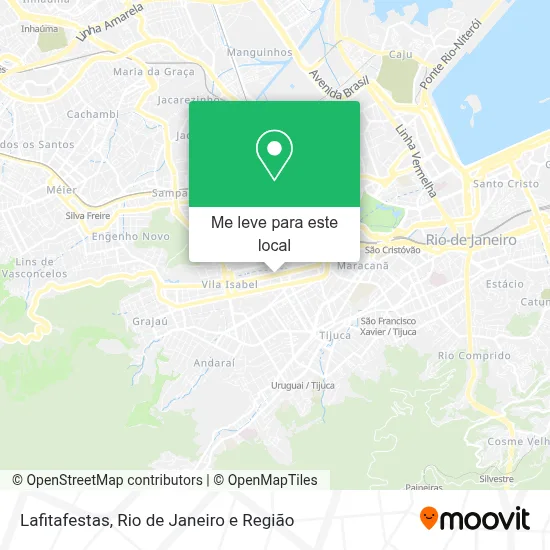 Lafitafestas mapa