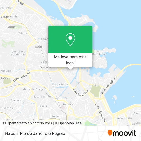 Nacon mapa