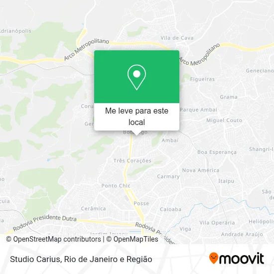 Studio Carius mapa