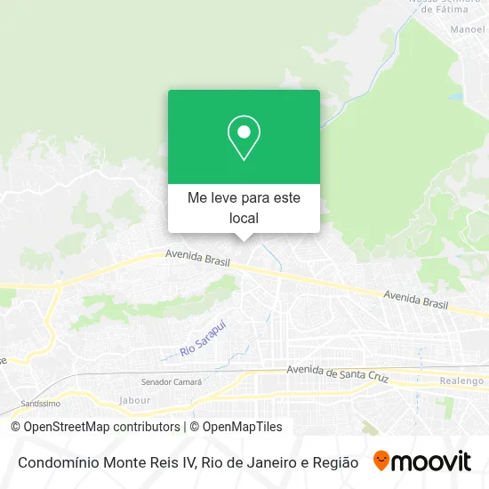 Condomínio Monte Reis IV mapa