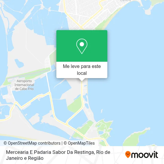 Mercearia E Padaria Sabor Da Restinga mapa