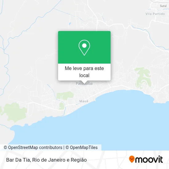 Bar Da Tia mapa