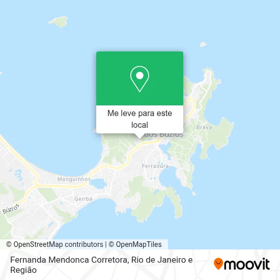 Fernanda Mendonca Corretora mapa