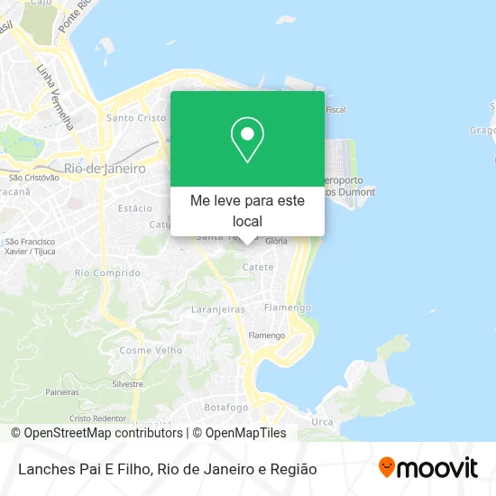 Lanches Pai E Filho mapa