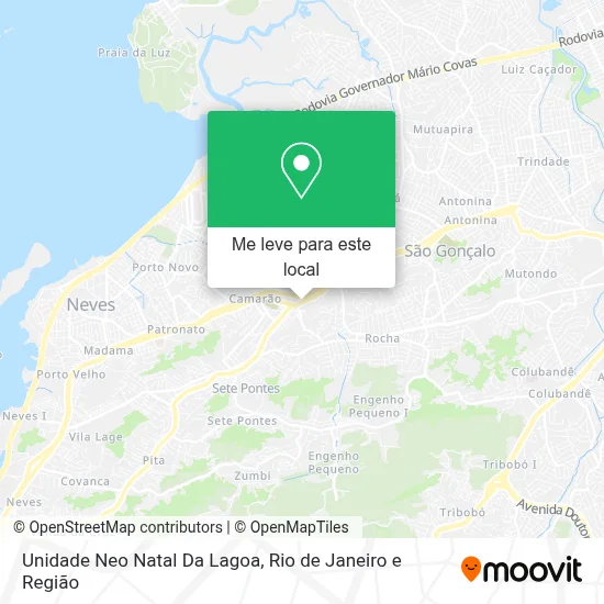 Unidade Neo Natal Da Lagoa mapa