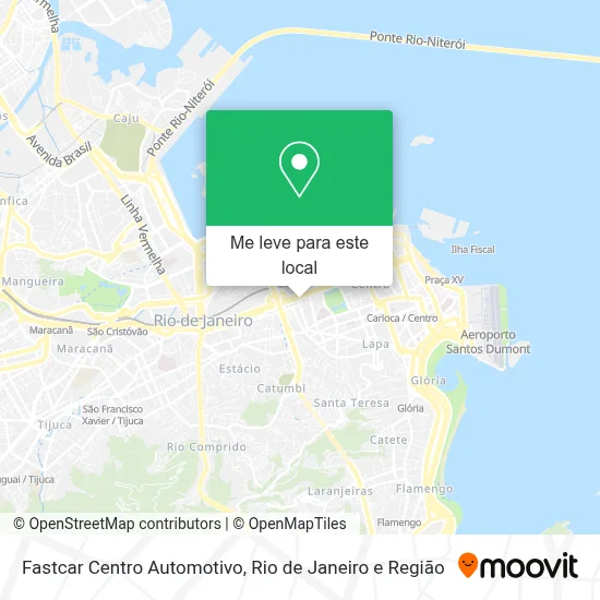 Fastcar Centro Automotivo mapa