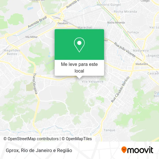 Gprox mapa