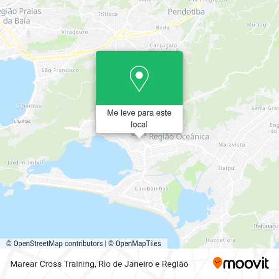 Marear Cross Training mapa