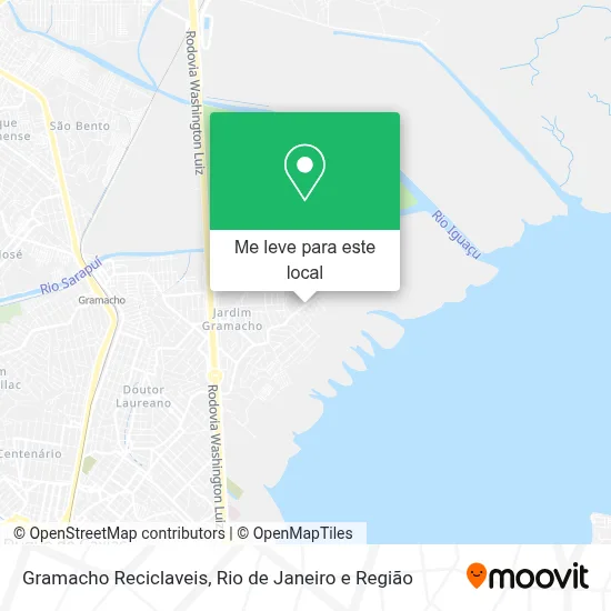 Gramacho Reciclaveis mapa