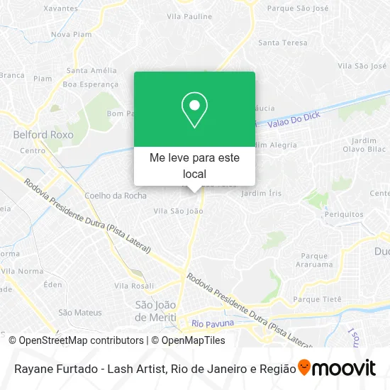 Rayane Furtado - Lash Artist mapa