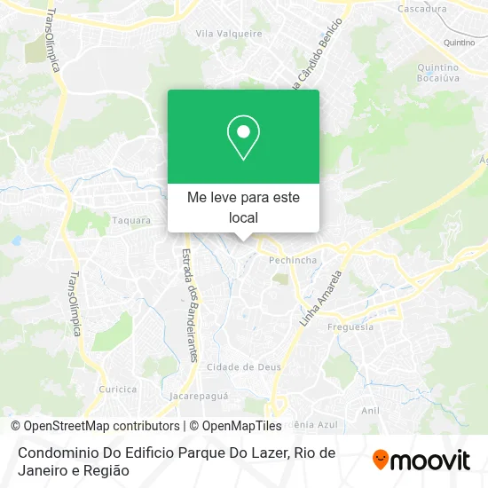 Condominio Do Edificio Parque Do Lazer mapa