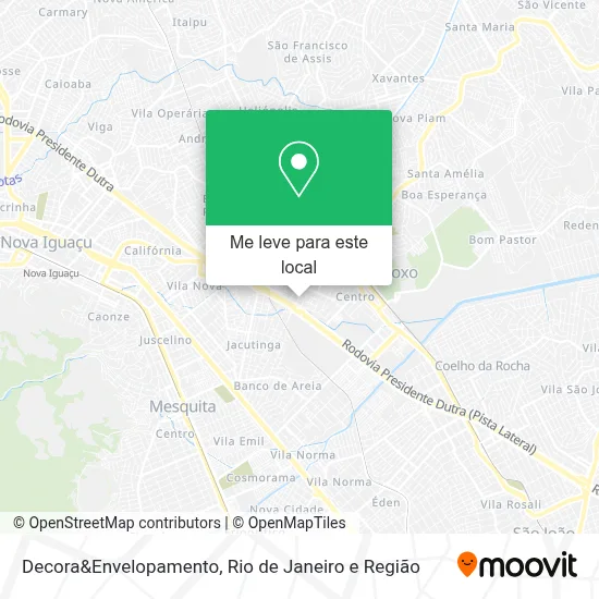 Decora&Envelopamento mapa