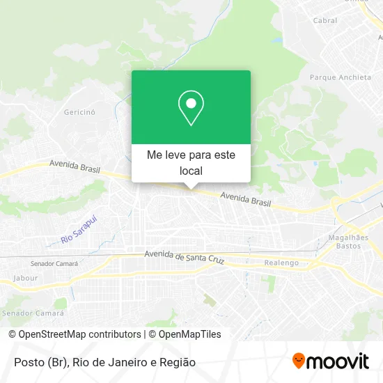 Posto (Br) mapa