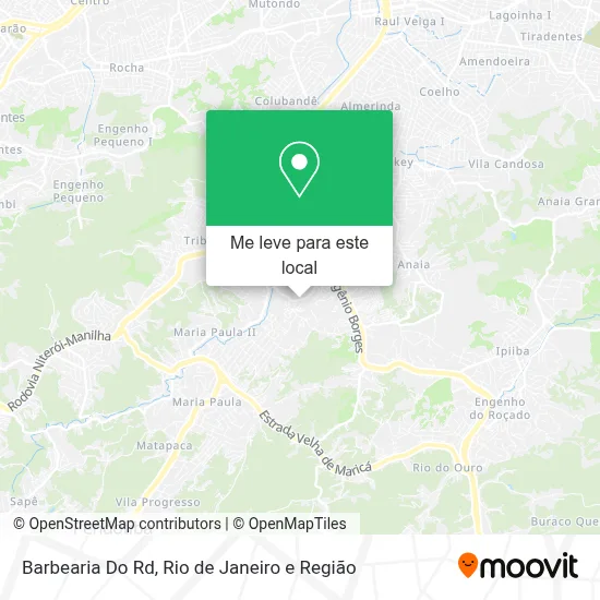 Barbearia Do Rd mapa