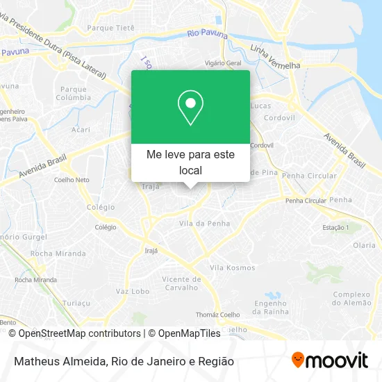 Matheus Almeida mapa