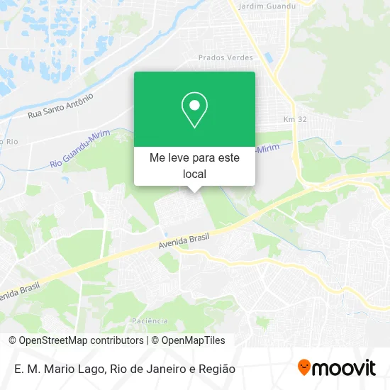 E. M. Mario Lago mapa