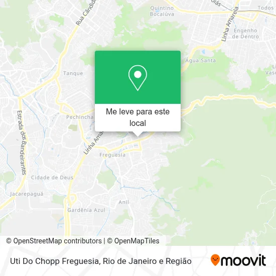 Uti Do Chopp Freguesia mapa